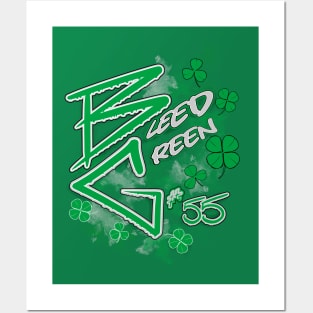 Luck O' Philly  (BG Tribute) - St. Patty's Day Bleed Green Posters and Art